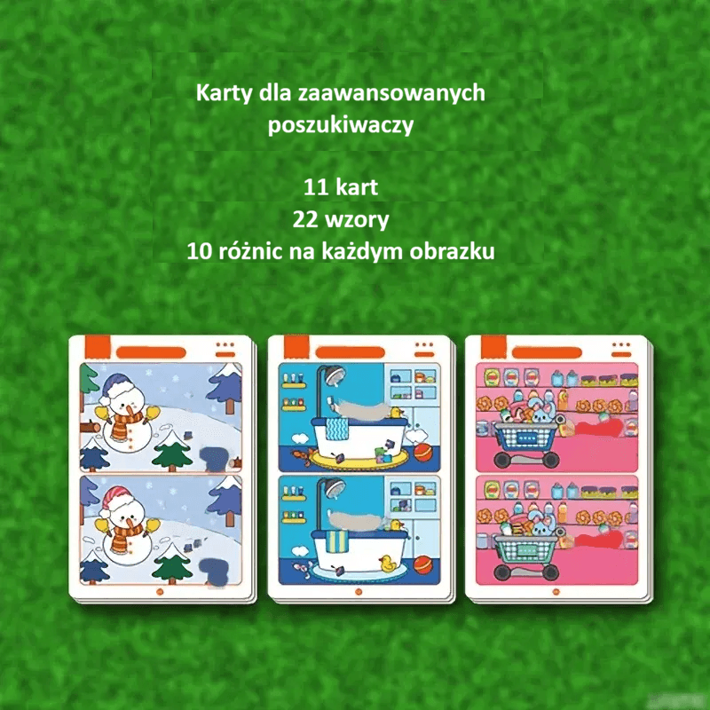 Edukacyjna gra "Znajdź różnice" 🧠
