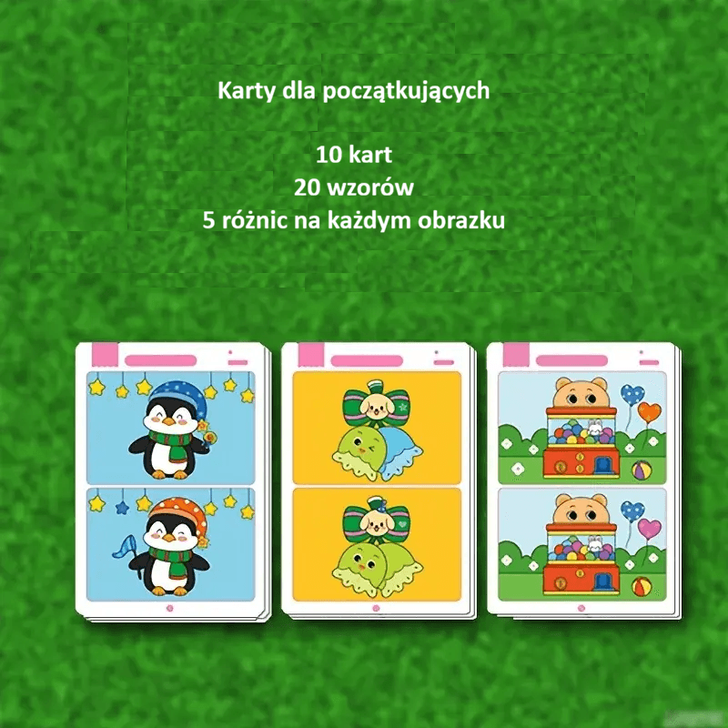 Edukacyjna gra "Znajdź różnice" 🧠