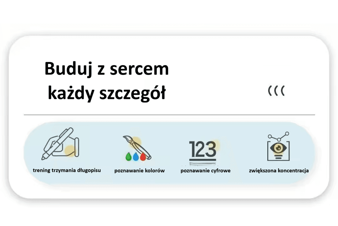 Magnetyczna układanka niespodzianka - kulka do przesuwania dla dzieci.
To doskonały trening koncentracji, logicznego myślenia i przygotowanie do pisania.